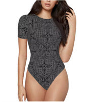 CAP SLEEVE PALAKA/ʻULU BODY SUITS