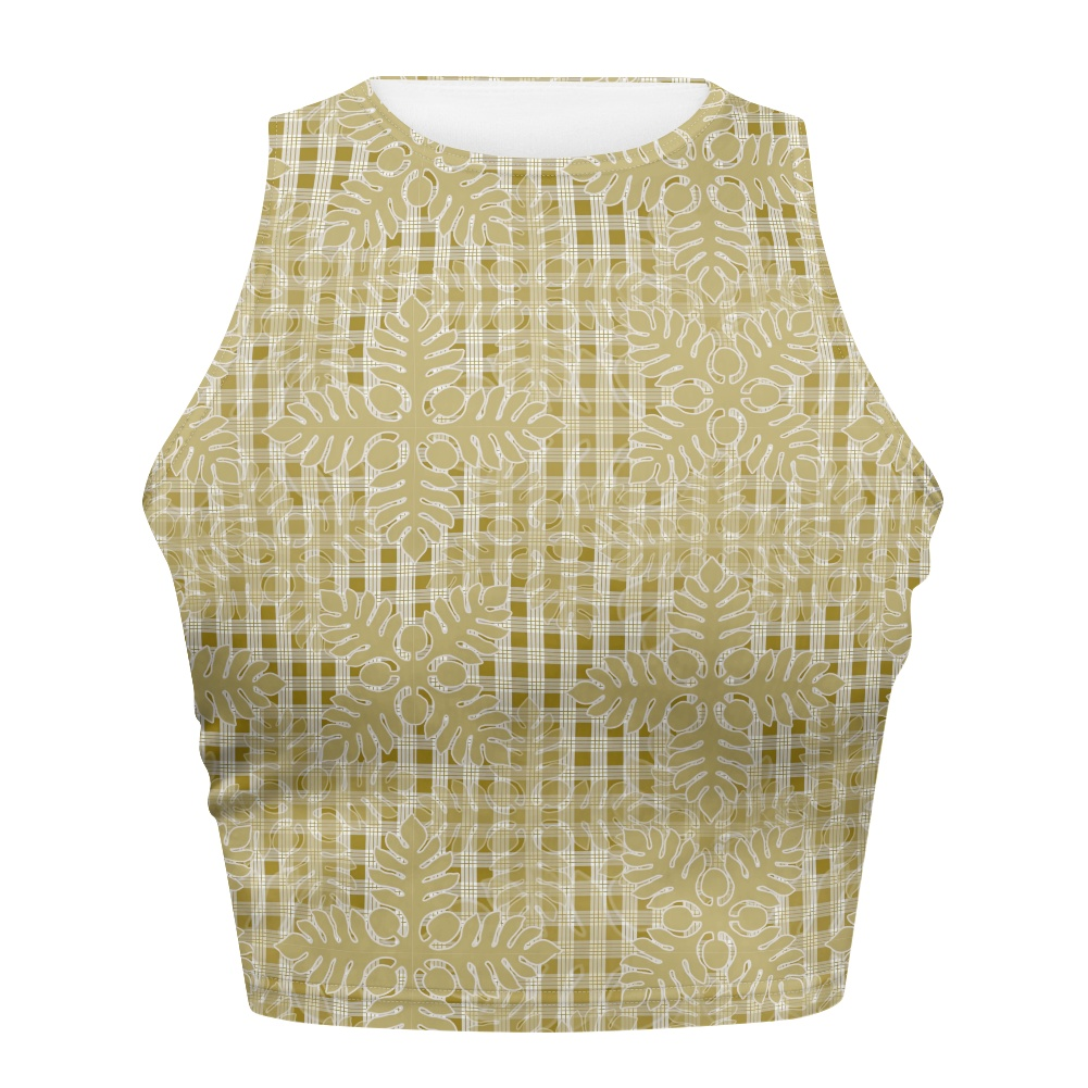 Palaka/ʻUlu Crop Top