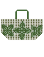 Palaka + ʻUlu (Breadfruit) Quilt Bombucha tote bag