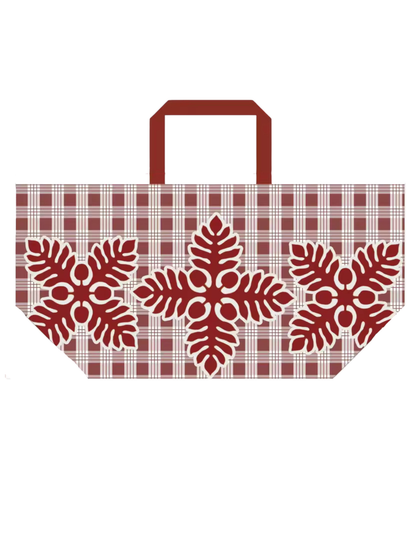 Palaka + ʻUlu (Breadfruit) Quilt Bombucha tote bag