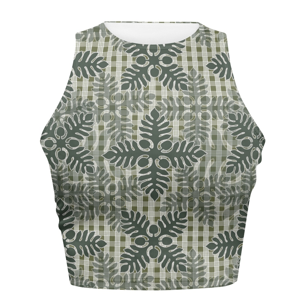 Palaka/ʻUlu Crop Top