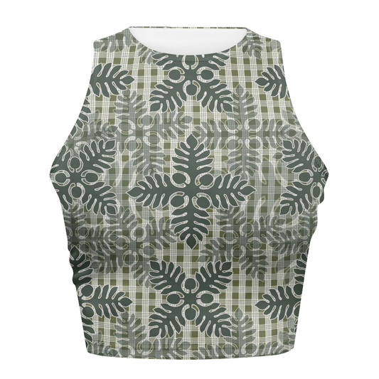 Palaka/ʻUlu Crop Top