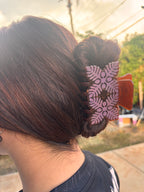 ʻUlu Quilted Hair Clips