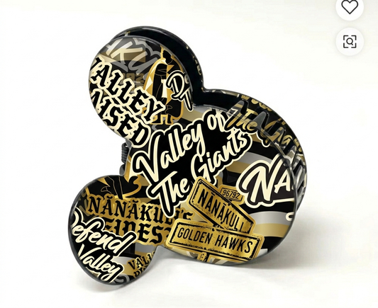 Nanakuli Mickey Sticker Bomb Hair Clip