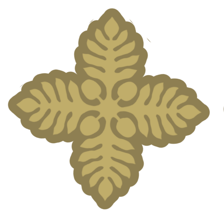 Palaka/ʻUlu Adhesive Sticker
