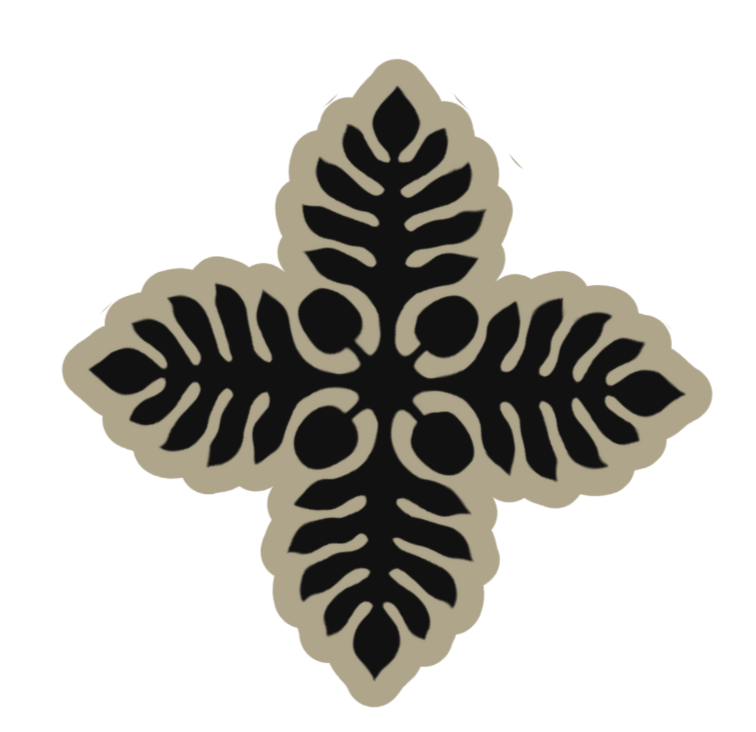 Palaka/ʻUlu Adhesive Sticker