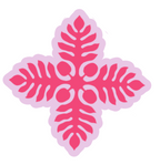 Palaka/ʻUlu Adhesive Sticker