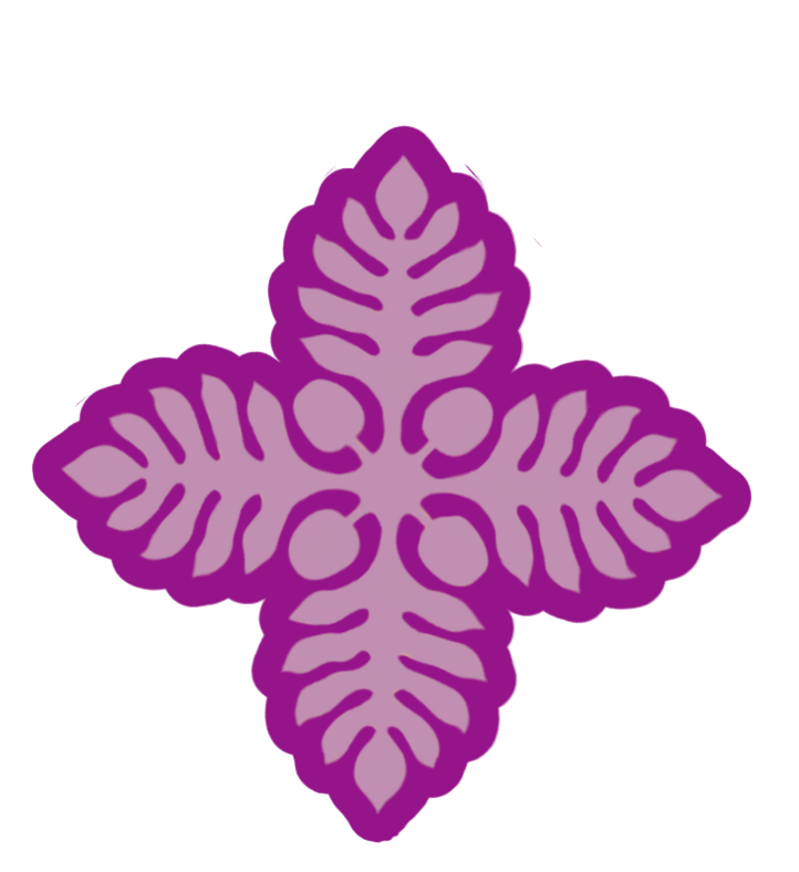 Palaka/ʻUlu Adhesive Sticker